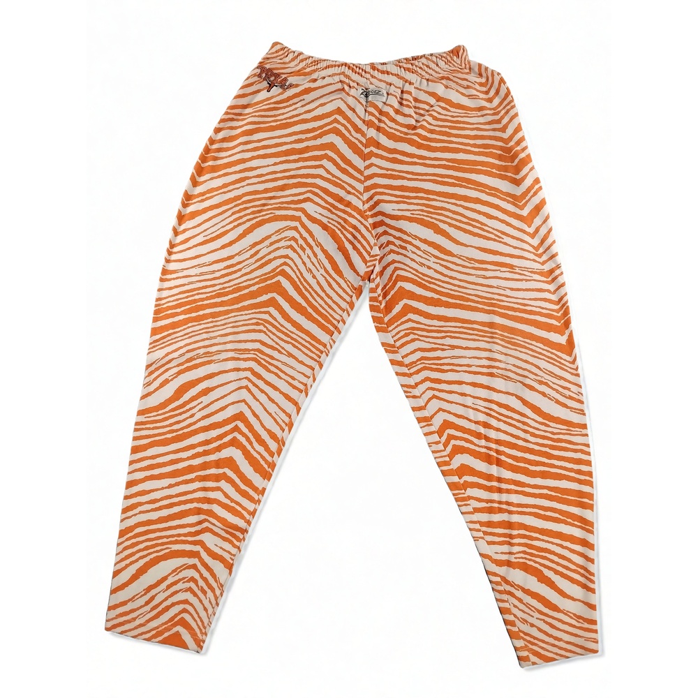 Vintage 90s Zubaz Texas Longhorns Zebra Stripe Pants Large Streetwear